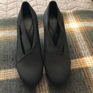 Eileen Fisher Black Heels